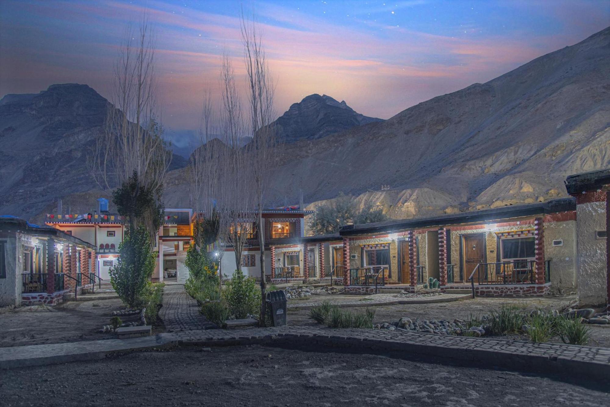 Echor Mud Huts Tabo, Spiti Valley Kaza Zewnętrze zdjęcie
